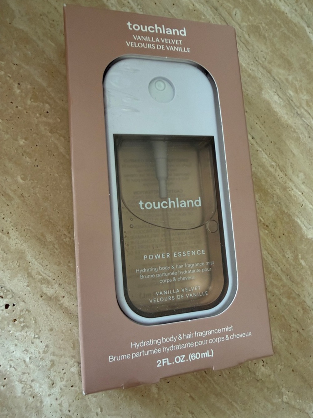 New touchland Vanilla Velvet Hydrating Body & Hair Mist